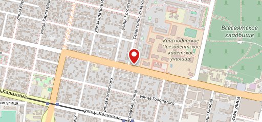 Каравай Кубани на карте