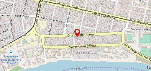 Каравай Кубани на карте