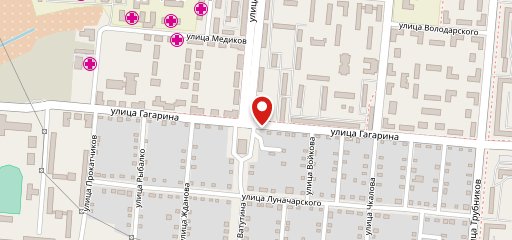 Закат на карте
