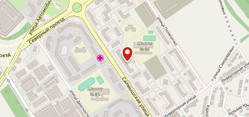 Караваев на карте
