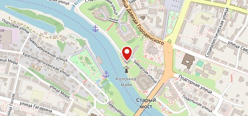 Карчма на причале на карте