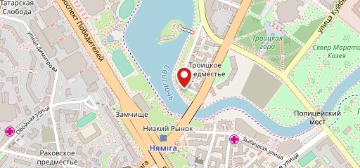 Карчма Старавіленская на карте