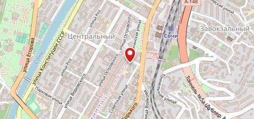 Кофейня Карета Сочи на карте