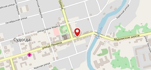 Каретный двор на карте
