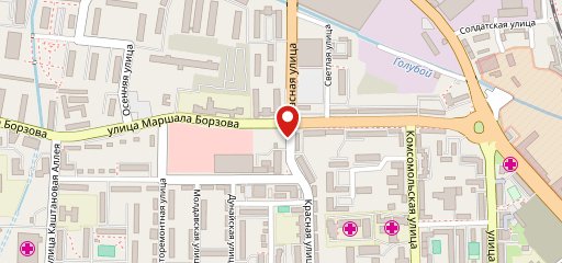 Карл на карте