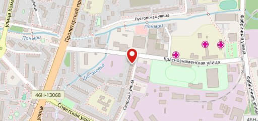 Карлен на карте