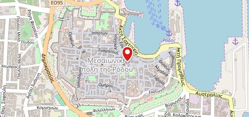 Akanthus Rhodes на карте
