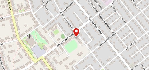Карпинский хлеб на карте