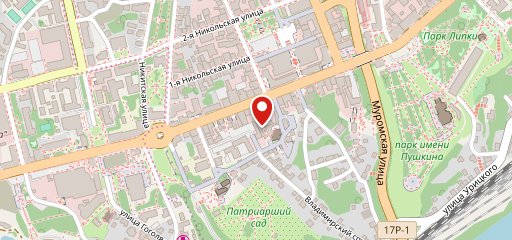 Картофельный папа на карте