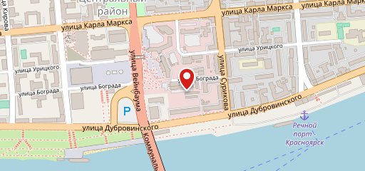 Картофельный папа, столовая на карте