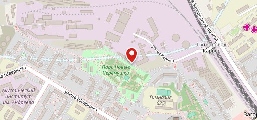 Карьер на карте