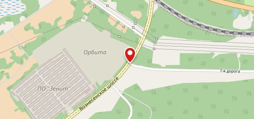 Кас "Орбита" на карте