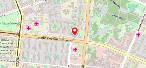 Каштан на карте