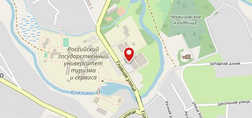 Каштан на карте