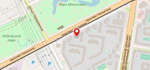 Наш на карте