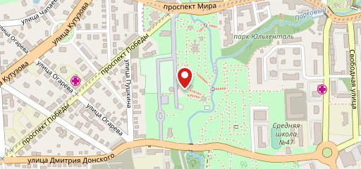 Каток на карте
