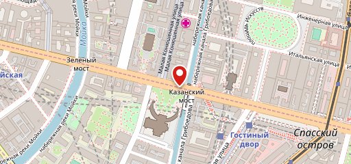 Katyusha Restaurante ruso Saint Petersburg на карте
