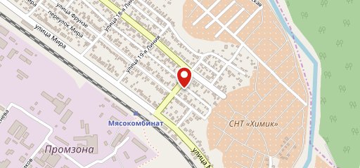 Кавчег на карте