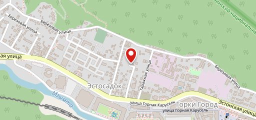 Кавказкий Дворик Гранат на карте