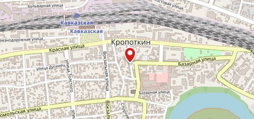 Кавказская на карте