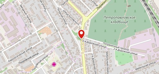 Кавказский дворик на карте