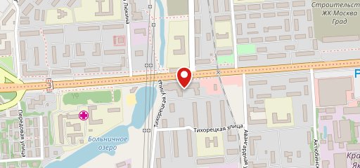 Кавказский Дворик на карте