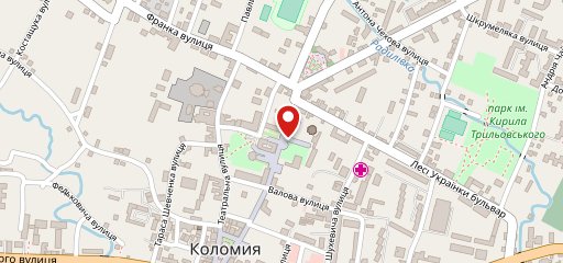 Кав'ярня "Маямі" на карте