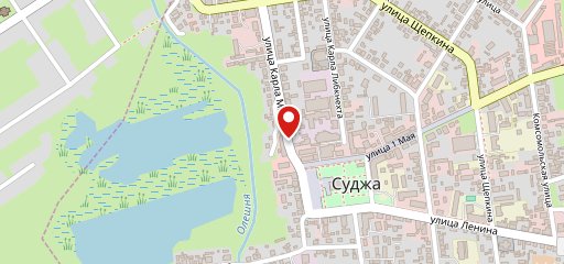 Казачья застава на карте