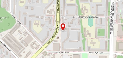 Казан на карте
