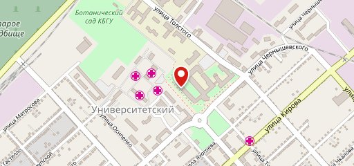 КБГУ Nalchik на карте