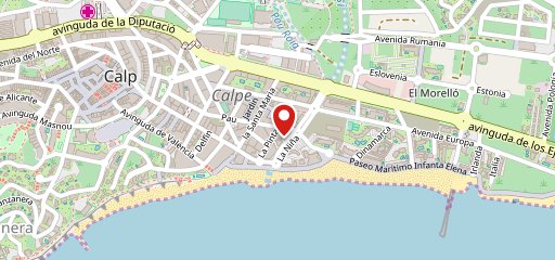Kebab Calpe на карте