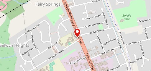 Kebab Kitchen Fairy Springs Rotorua на карте