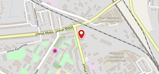 Кебаб на углях на карте