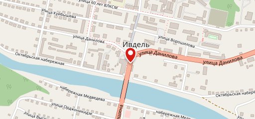 Кедр на карте