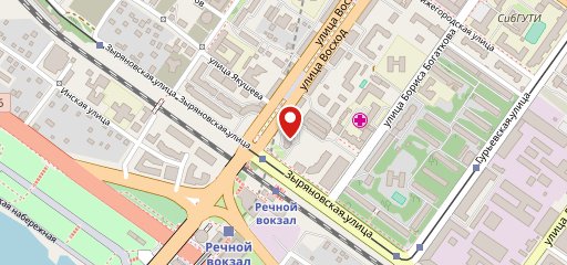 Кедр на карте