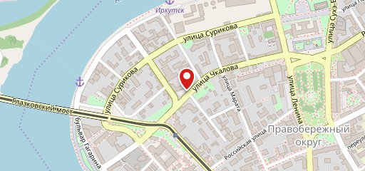 Кедровый, бар на карте