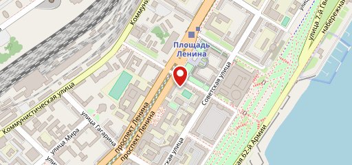 Бочонок, Кафе на карте
