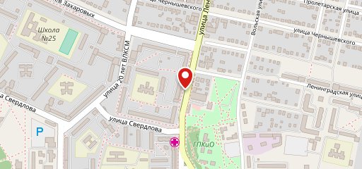 Кега на карте