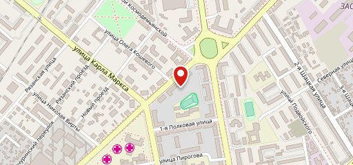 Кега на карте