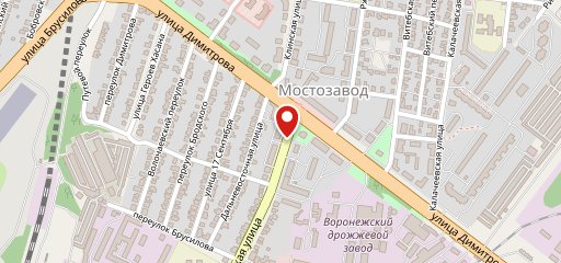 Кега на карте