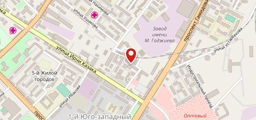 Кеговый №1 на карте