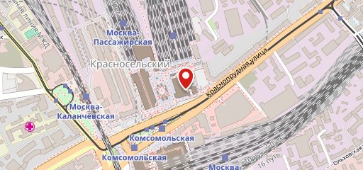 Кафетерий на карте