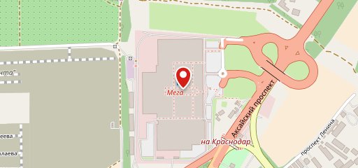 Кекс на карте