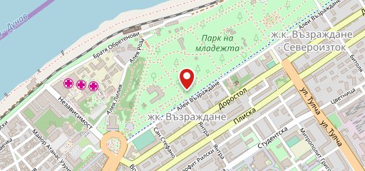 Кенор на карте