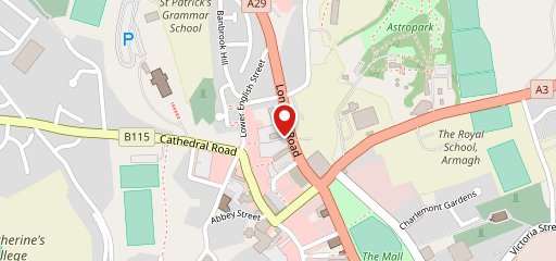 KFC Armagh - Lonsdale Road на карте