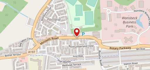 KFC Ashington - Morpeth Road на карте