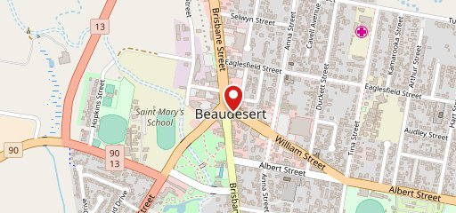 KFC Beaudesert на карте