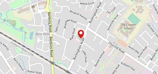 KFC Bicester - Buckingham Road на карте