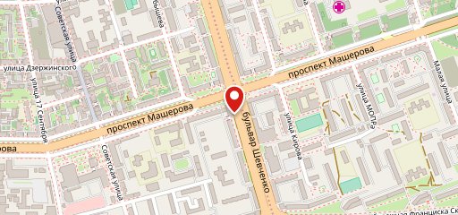 KFC Машерова на карте