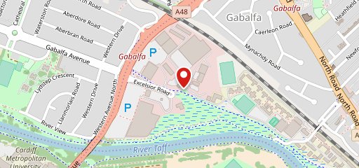 KFC Cardiff - Excelsior Road на карте